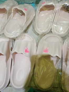Product Review of COLLIN Sendal Wanita Dewasa Selop Slip On Logo Barbie B7842-1 Karet Sandal Shoes from u**4 0