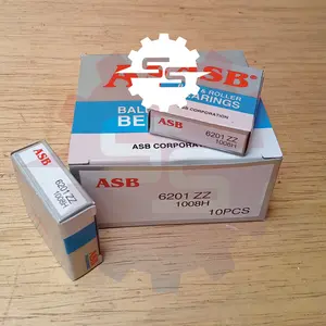 Bearing/Laher/laker asb 6201 zz ASB (isi 10pcs)