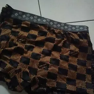 PAKET 4 PCS Celana Dalam Pria Boxer Motif corak Because Poliester Spandek CDP108 Sholadia