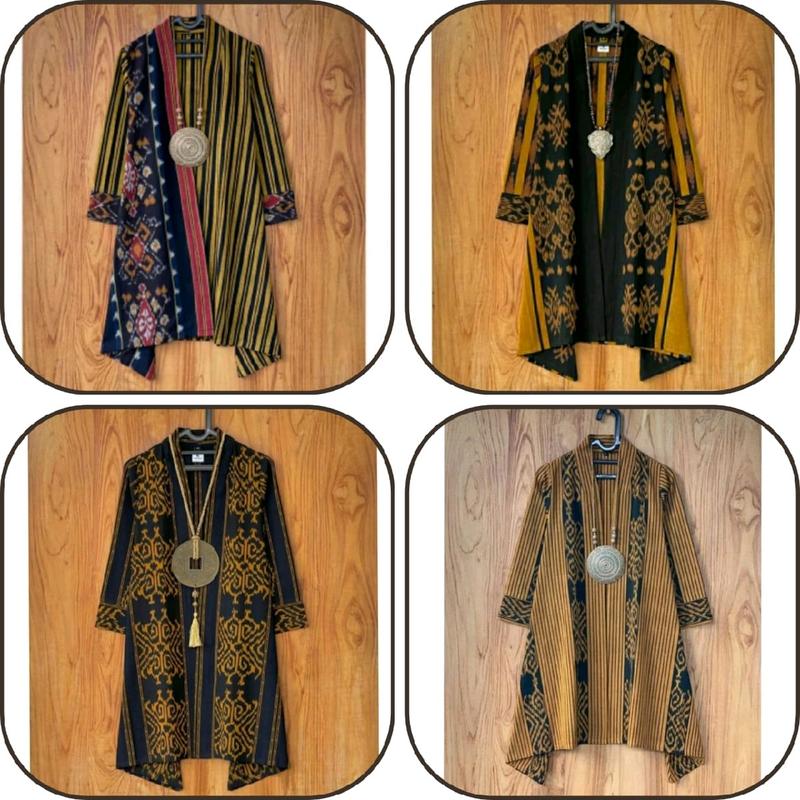 CARDIGAN WANITA , CARDIGAN TENUN , OUTER TENUN , CARDIGAN ETNIK 0