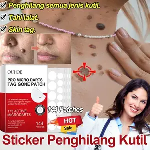 COD Stiker Penghilang Kutil Tahi Lalat Dan Mata Ikan Ampuh Untuk Wajah Leher Dan Kaki