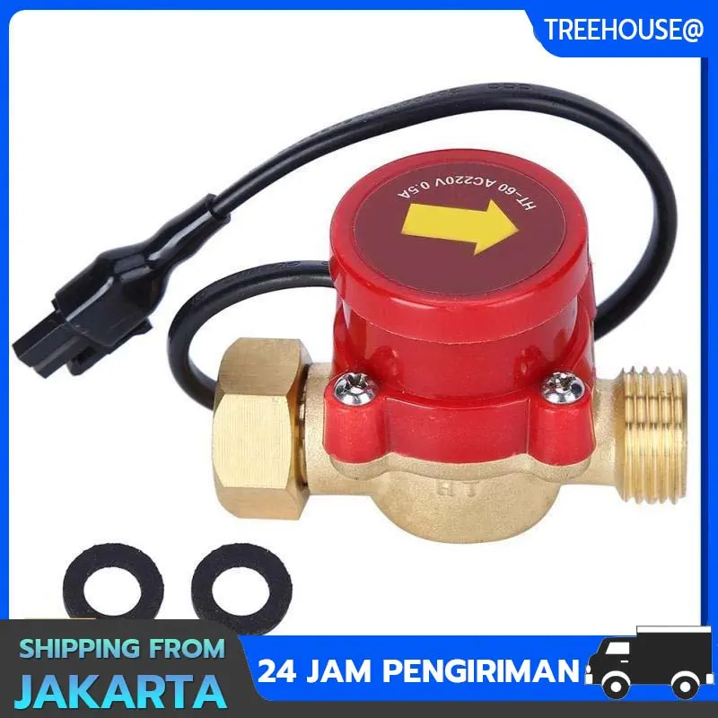 COD 220V Otomatis Pompa Booster Dorong / Water Flow Switch 60WATT (1\" x 1/2\"