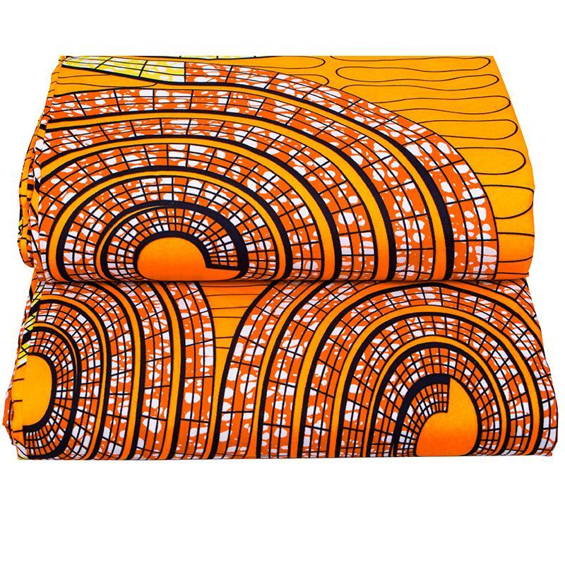 Product Introduction of Ethnic Style Wax Printed Fabric, 6 Yards Multifunctional Exquisite Clothing Bedding Fabric, DIY Craft for Home Dormitory Bedroom Living Room 4