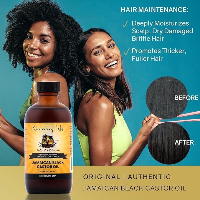 Jamaican Black Castor Oil 113ml | 100% Natural Treatment for Hair, Scalp and Skin 1