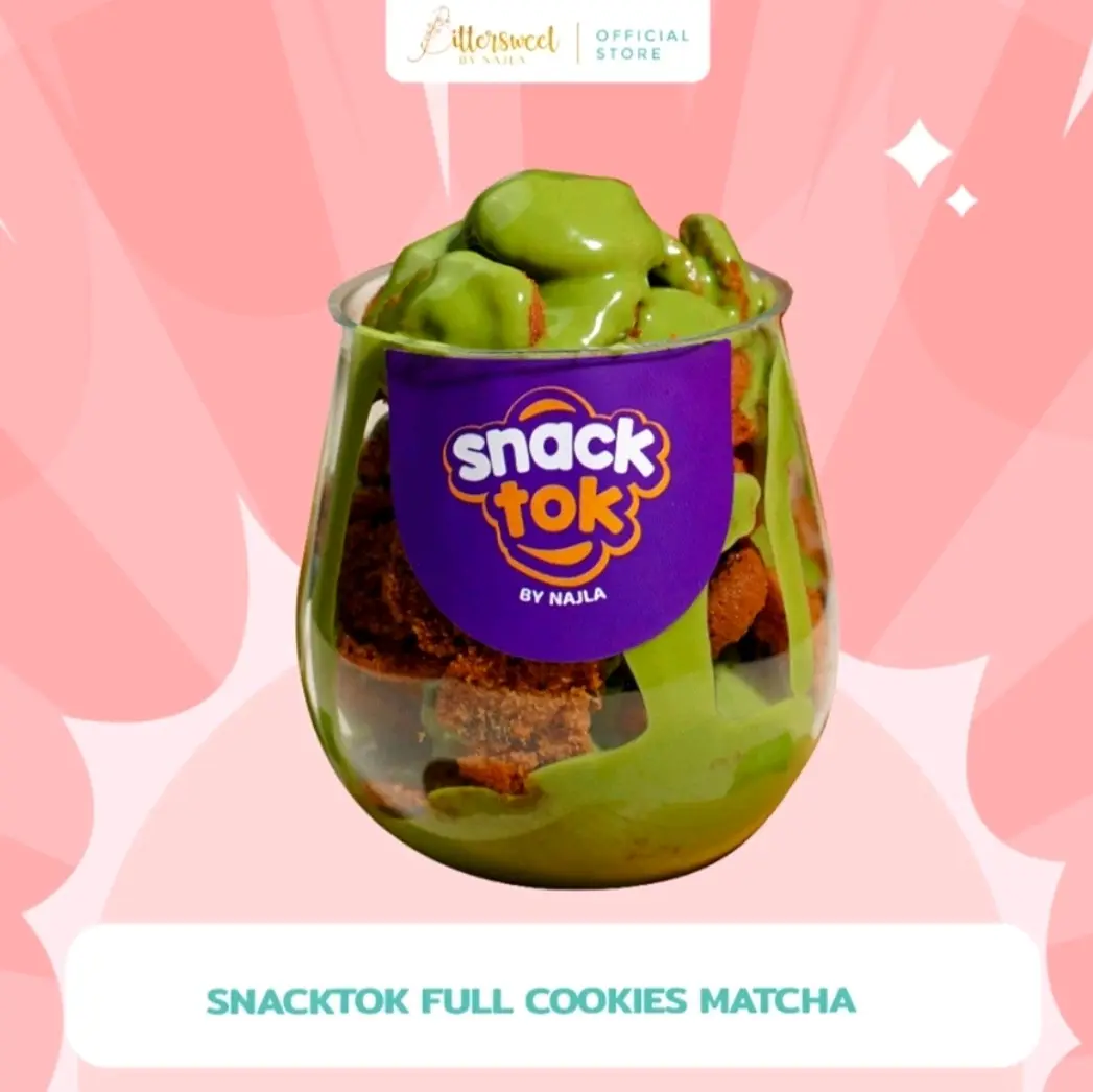 BITTERSWEET BY NAJLA - SNACKTOCK MATCHA FULL COOKIES READY STOCK