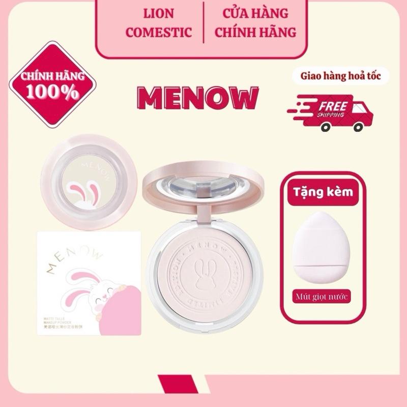 MENOW Phấn Phủ Nén Kiềm Dầu Chống Nước MENOW Rabit Compact Powder Che Phủ Hoàn Hảo 8.5gr