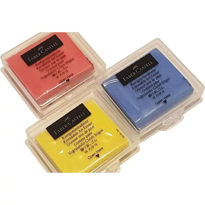 G»A7 FABER CASTELL KNEADABLE ERASER PENGHAPUS ULI - STARTER PACK O»U4 0