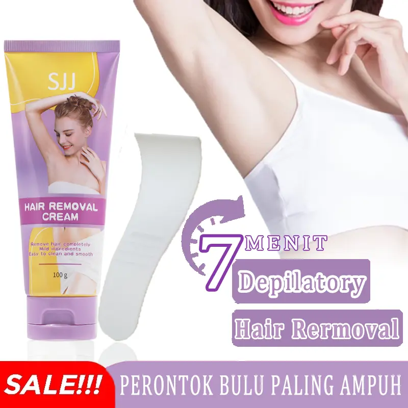 SJJ Perontok Bulu Permanen penghilang Hair Removal Cream Krim PenghilangPerontok Bulu Penghilang Bulu PermanenSampai Tangan Kaki Praktis Tidak TumbuhLagi HairRemoval Cream Krim Penghilang RambutEffective Penghilang Bulu Wax Ketiak Waxing Perawatan foam 0