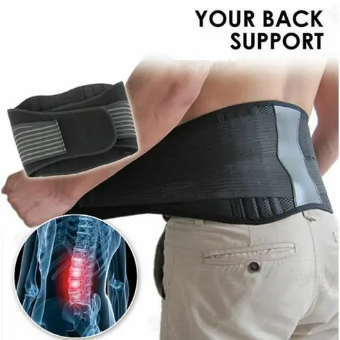 SABUK KORSET TERAPI ALAT KESEHATAN PEMANAS PINGGANG PUNGGUNG BELT waist korset penghangat - Elinestore
