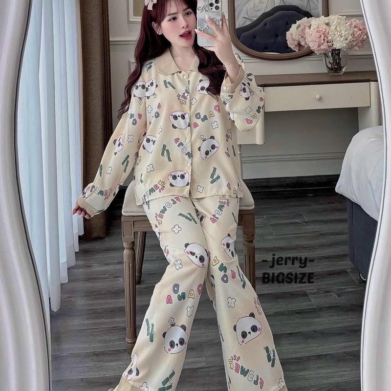 [BIGSIZE] Đồ Ngủ Tay Dài Chất Liệu Mango Jerry Home 2