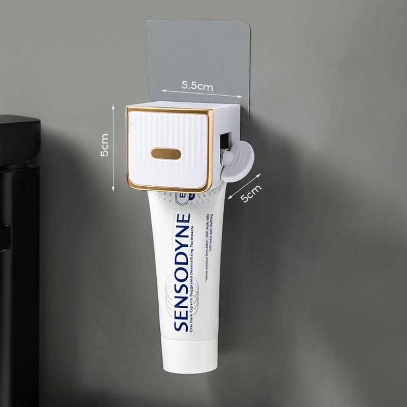 Product Introduction of Bathroom wall mounted toothpaste extruder toothbrush organizer toothpaste dispenser toothpaste squeezer toothpaste holder colgate dispenser for travel 9