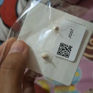 LULA ROSE Anting Bunga Akrilik Korea Elegan | Anting Telinga Wanita Fashion