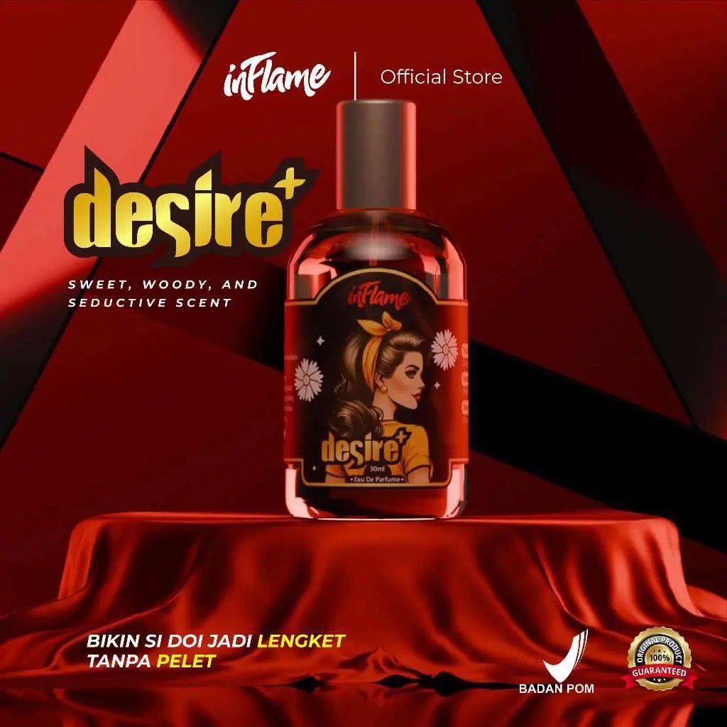 ￼Inflame Desire Parfum PARFUM TERLARIS KEMASAN 30ML INFLAME DESIRE TERLARIS PARFUM PRIA WANGI TAHAN LAMA Perfume