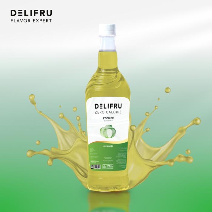 Gambar Delifru Zero Calorie Free Sugar Lychee Syrup 1 Liter - Sirup Bebas Gula 0 Kalori Leci dari Bubuqu Powder Kota Surabaya Tokopedia