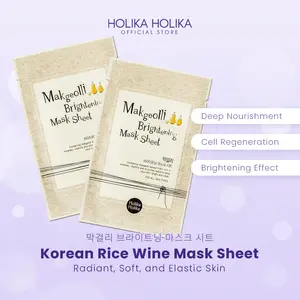 Holika Holika Makgeolli Brightening Mask Sheet