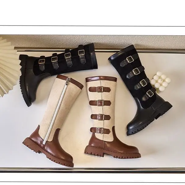 Sepatu boot anak perempuan 2939 england Fashion Kaki