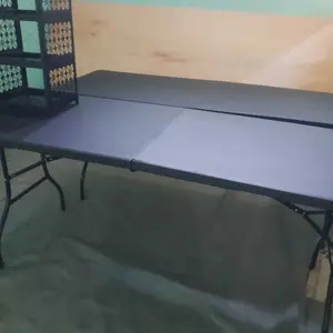 Meja lipat meja lipat portable jualan meja plastik meja lipat multifungsi portabel meja makan besar