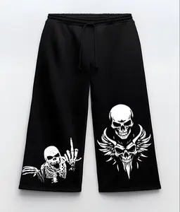 NSH KIDS Celana panjang ANAK USIA 2-17 TAHUN gambaar bintang Skena bawahan baggy pria wanita, pakaian berwarna hitam abu putih,bawahan  Laki-Laki,bahan Katun