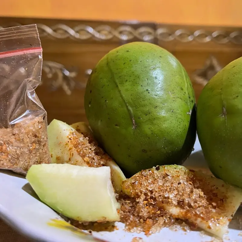 Buah kedondong Bangkok 1 Kg free bumbu rujak manis -Cemilan 0