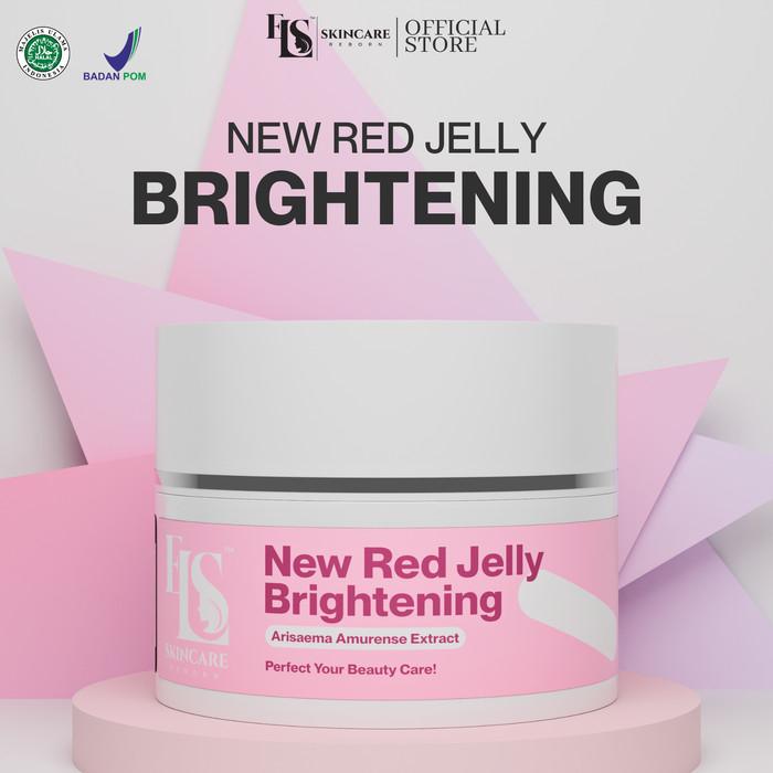 Ls Skincare Red Jelly Glowing Whitening Brightening Melembabkan Wajah 2