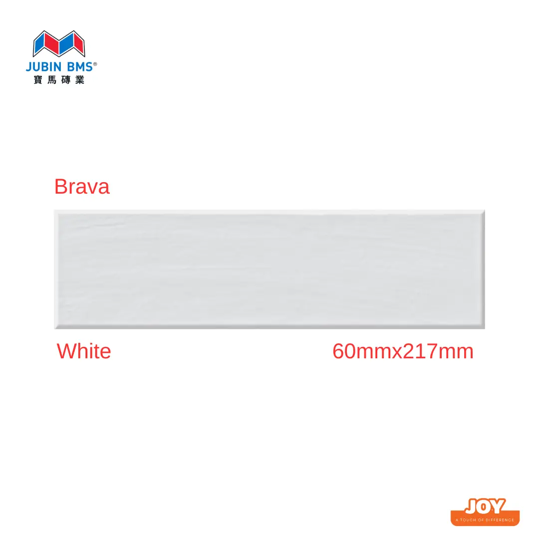 MODERICA BRAVA WHITE 60x217mm Wall Tiles/Decoration for Kitchen/Dining/Balcony