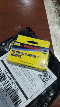 Product Review of refill staples gun tacker manual LURUS F14 / isi paku tembak 3way 14mm from Y**o 0