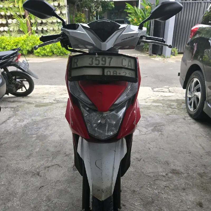 Spion Bubut 3 Jari Original Xmax Nemo Spion Bubut Tangkai Pendek Spion Down Size Universal Semua Motor Honda & Yamaha Motorcycle 4