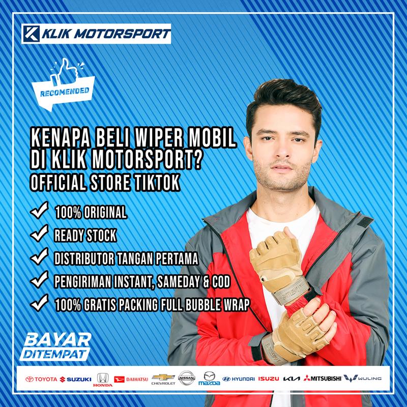 Wiper Kaca Belakang Mobil  - SUZUKI APV - Rear Wiper Karet Kaca Belakang Mobil Model OEM GRATIS 3 Adaptor 6