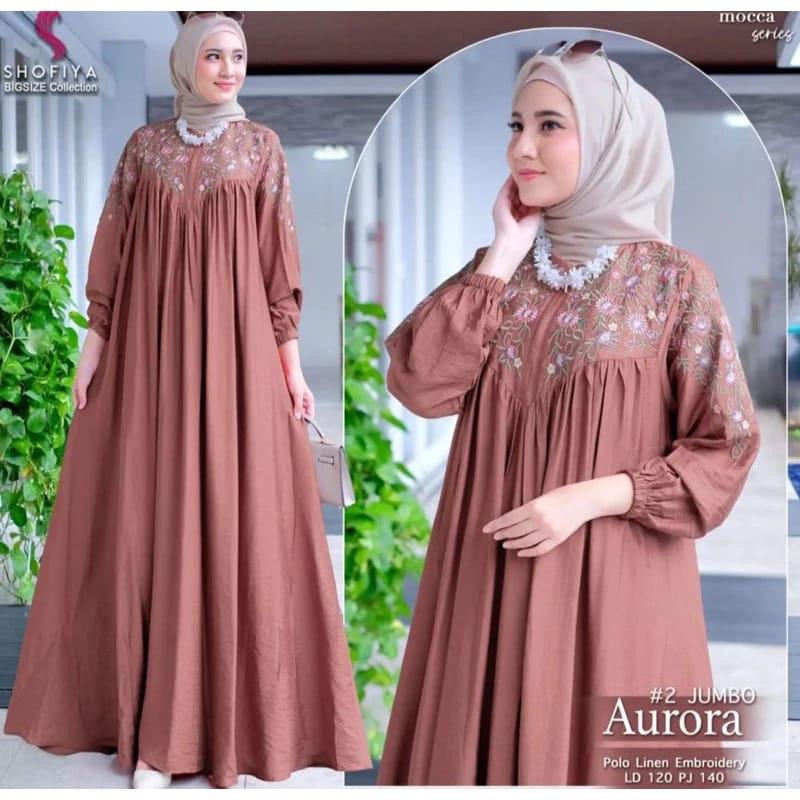 AURORA LD 110 & LD 130 JUMBO MAXY CRINGKEL AIRFLOW GAMIS BORDIR ASLI 7