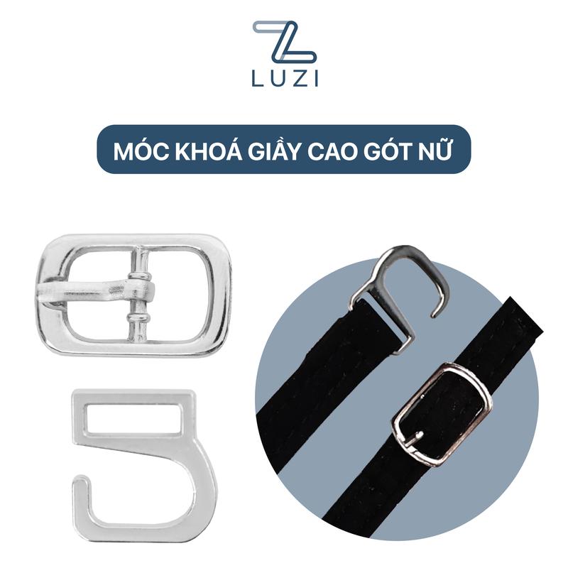  Phụ kiện giày cao gót Luzi Móc khóa dây giày cao gót Khoen móc giày 0,8cm 1cm 1,4cm PK_LZ 