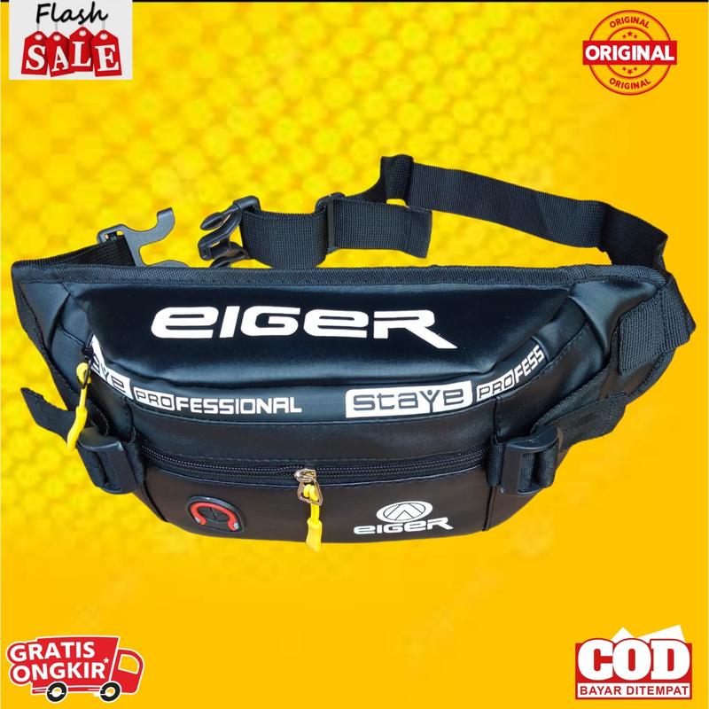 PROMO!! BERKUALITAS TAS SELEMPANG PRIA ANTI AIR TAS SELEMPANG PRIA WATERPROOF TAS PINGGANG TAS DADA PRIA TAHAN AIR HITAM MERAH NAVY WAISTBAG PROFESIONAL Slingbag 8