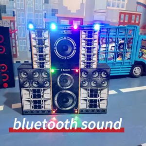 mainan minatur sound horeg sudah bluetooth free batarai cas/sound horeg bahan plastik oke gas full lampu.