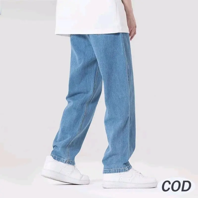 Paket Hemat - 100ribu dapat 2 celana / celana jeans panjang pria standart reguler Denim Cowok kekinian 5