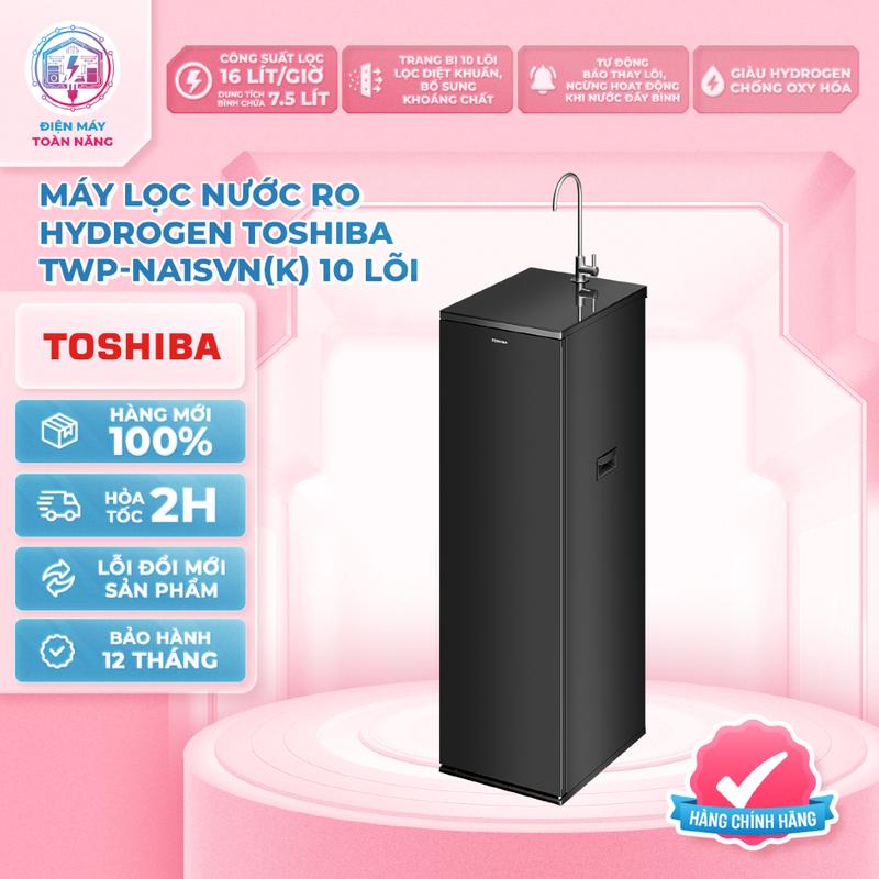 Máy Lọc Nước RO Nóng Nguội Lạnh Toshiba TWP-NA1SVN(K) 10 Lõi - Công Suất Lọc 16 Lít/Giờ