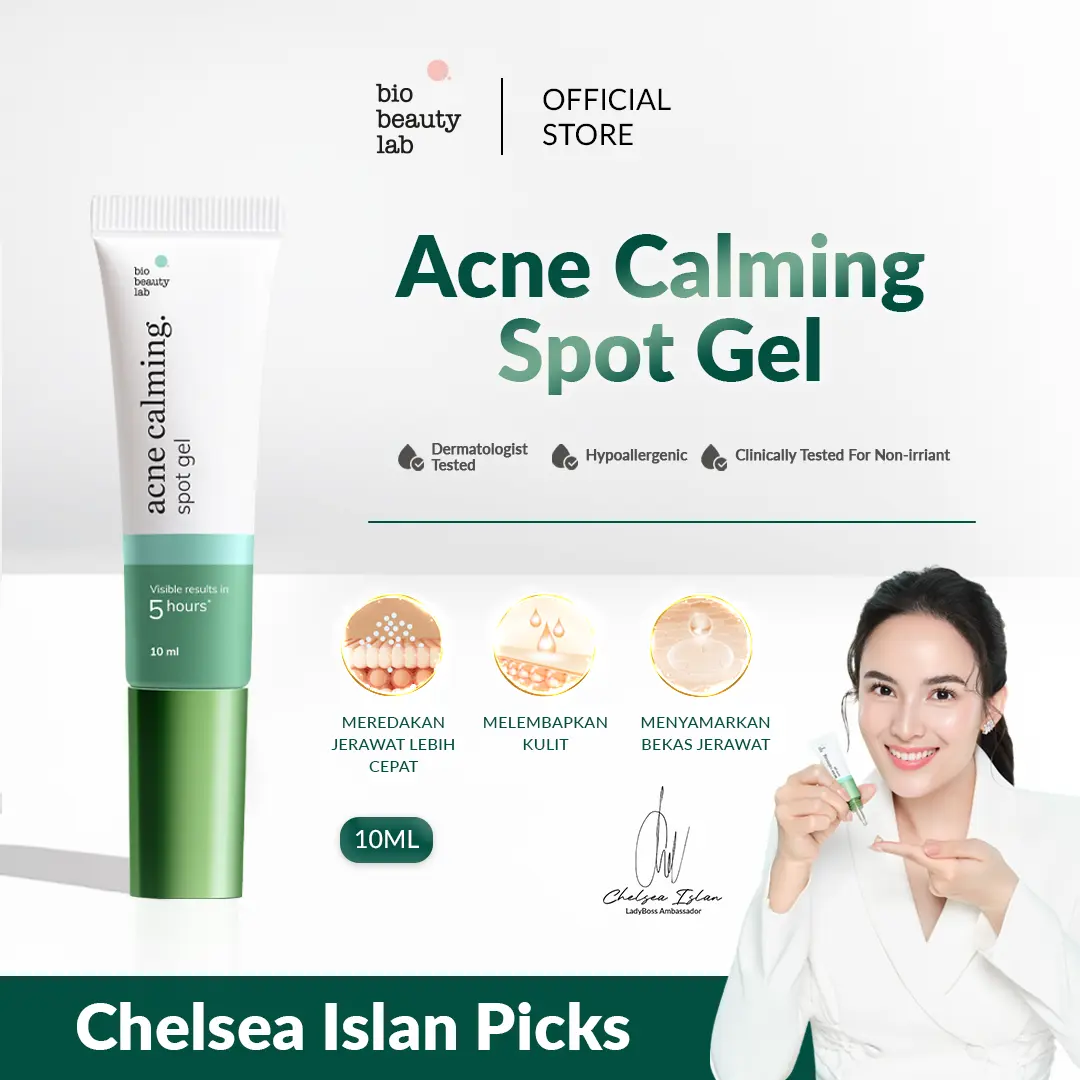 Bio Beauty Lab Acne Spot Gel 10ml | Obat Totol  Berjerawat Perawatan  Treatment  reda Visibel results in 5 Hours