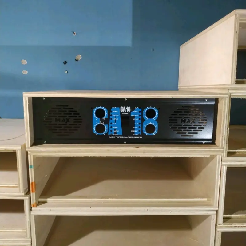 BOX Power CA 20 TRIPLEK - Box Amplifier CA 20 - Mixer 1