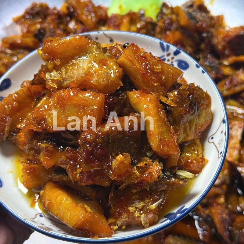  500g khô cá lóc rim mắm tỏi Lý Sơn LAN ANH SHOP 