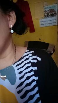 Product Review of 【003Harga telah dibanting, segera di CO】Chard Wake Anting princess round Anting wanita elegan high quality cantik elegan anti Zirconia 1 Carat Sertifikat GRA Kotak Indah   CWE002 from H**h s**i 0