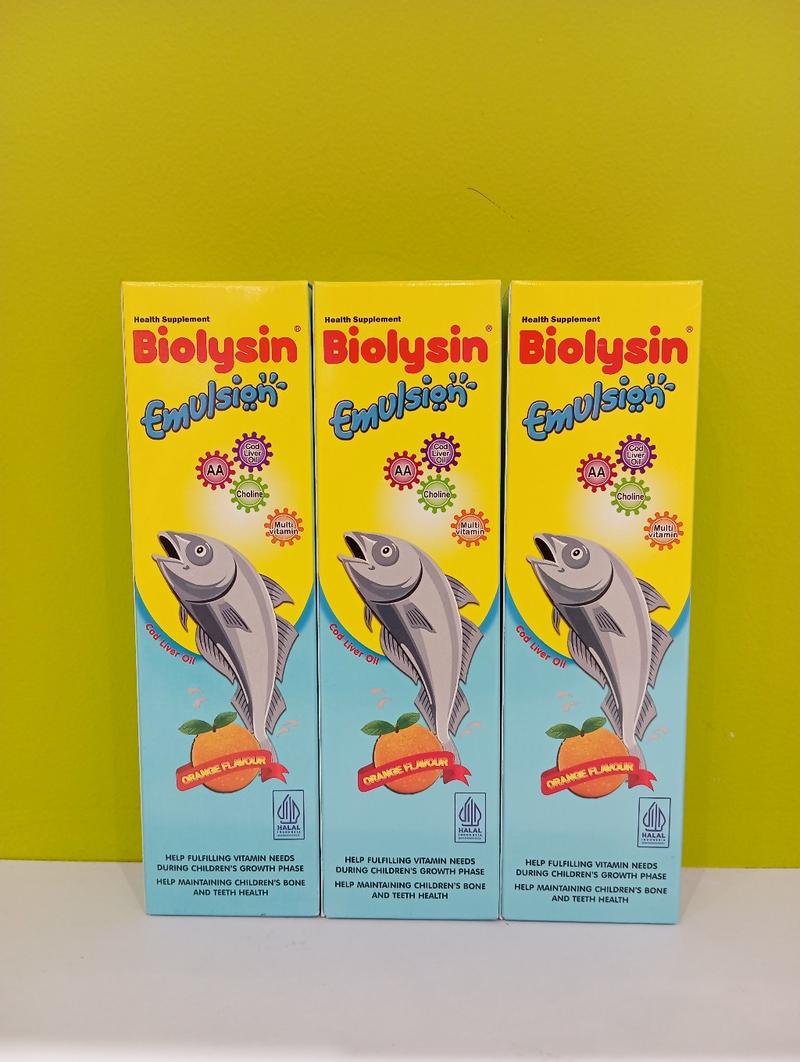 Product Introduction of Biolysin Emulsions 250ml Suplemen Multivitamin 5