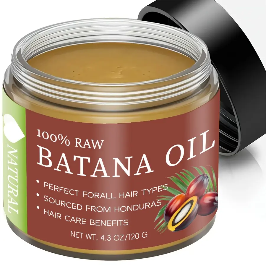 Honduras Batana Hair Oil - Smoothing Moisturizing Dry Hair Treatment, Hydrating Scalp and Hair Care, For All Hair Types