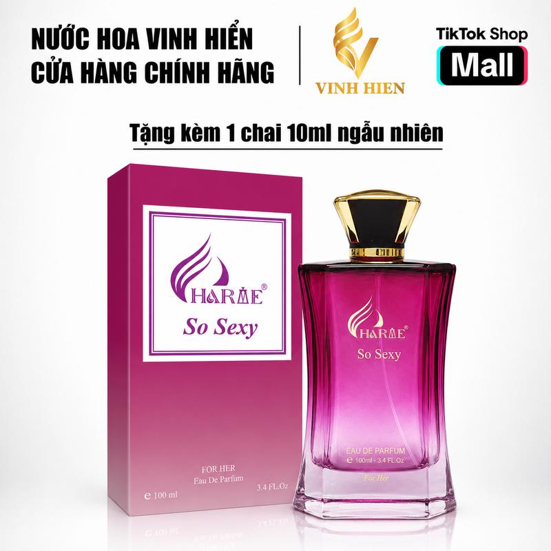 Nước Hoa Charme Club Aventus 100ml - Tặng 1 chai 10ml - xịt thơm cosmetic