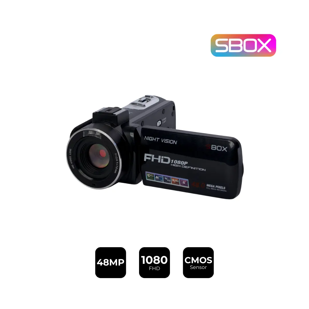 SBOX HDV 530 Handycam 24 Megapixel FHD Night Vision