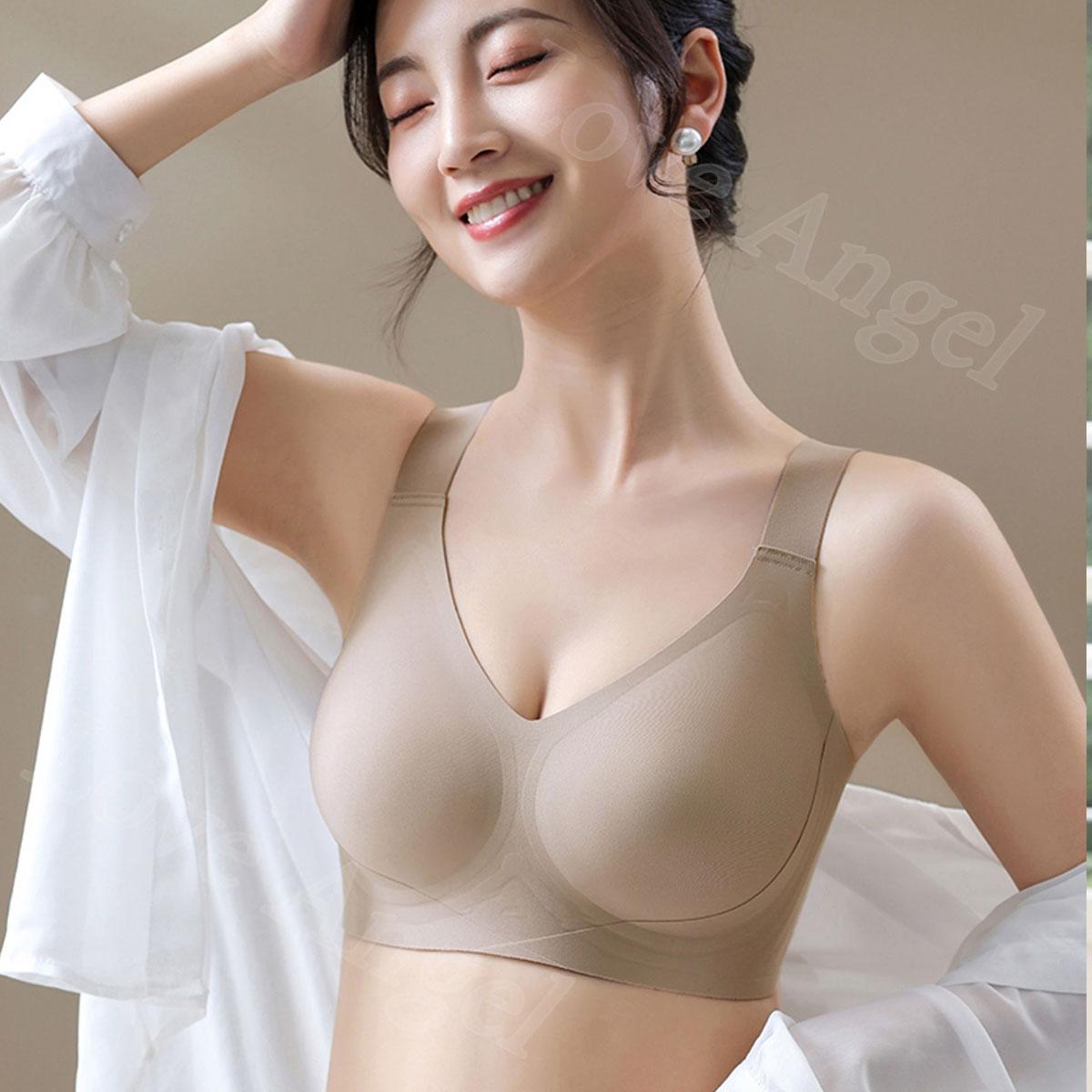 Love Angel เสื้อใน เสื้อชั้นในไร้รอยต่อ เสื้อชั้นใน  Braless ไร้โครง ยืดหยุ่นดีเยี่ยม M-3XL 633