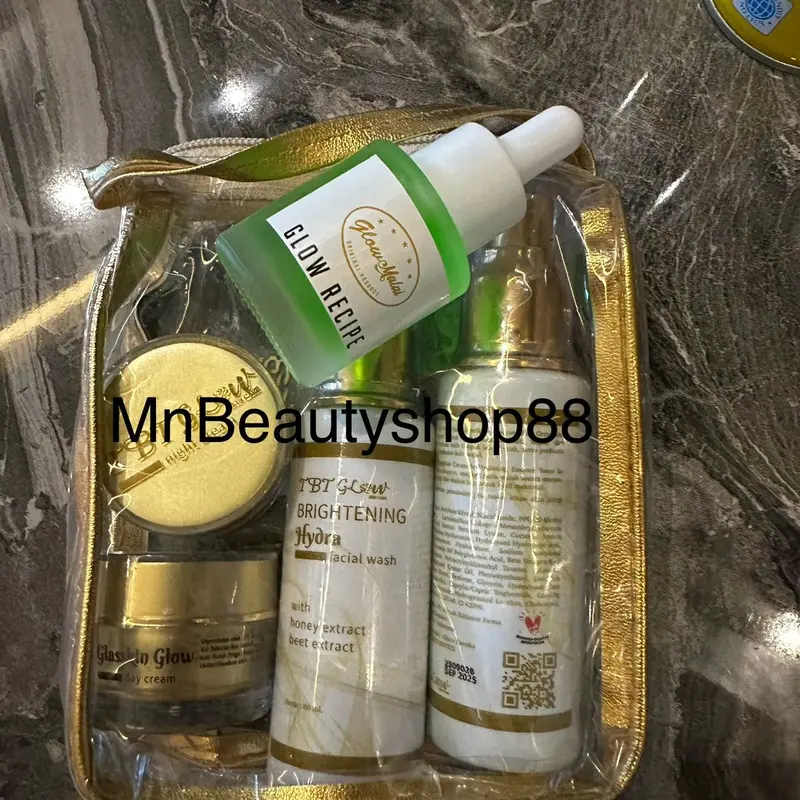 PAKET KECANTIKAN 5IN1 ( GLOW MLY SELANGGOR + SERUM ACNE 20ML ) 0