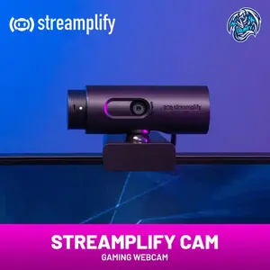 Streamplify Cam Full HD 1080P 60 FPS Gaming Waebcam With dual Microphone