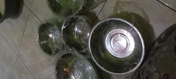 Product Review of Paket Baskom Stainless 5 Warna / Baskom Panci Sayur multifungsi Stainless Anti Karat Steel Wadah from h**3 1
