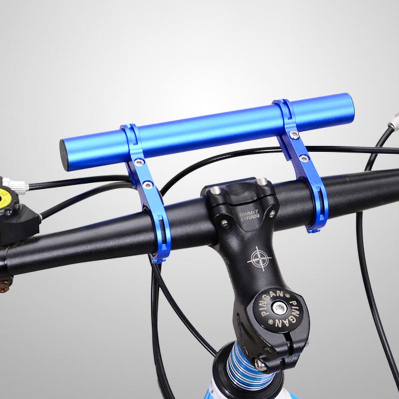 Product Introduction of 10/20/30CM Aluminum Alloy Bicycle Handlebar Extender Bike Front Light Bracket Lamp Flashlight Bracket Accessories 11