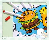 Gambar Deli Felt Pen / Spidol Warna / Washable Felt Pen / Spidol Mudah Dicuci YY906 - 10 warna dari Deli Stationery Indonesia Kab. Tangerang 2 Tokopedia