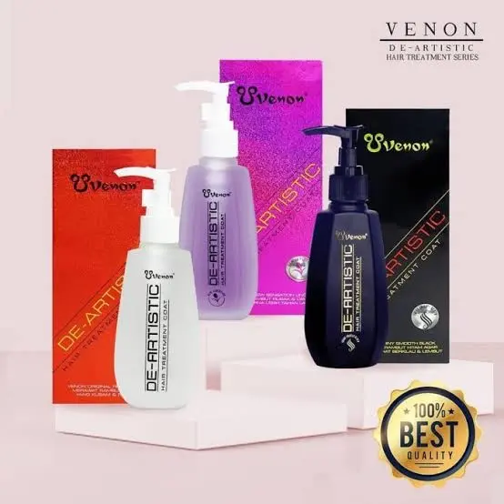 VENON DE ARTISTIC vitamin rambut original 160ml Haircare Treatment Perawatan Rontok Shampoo
