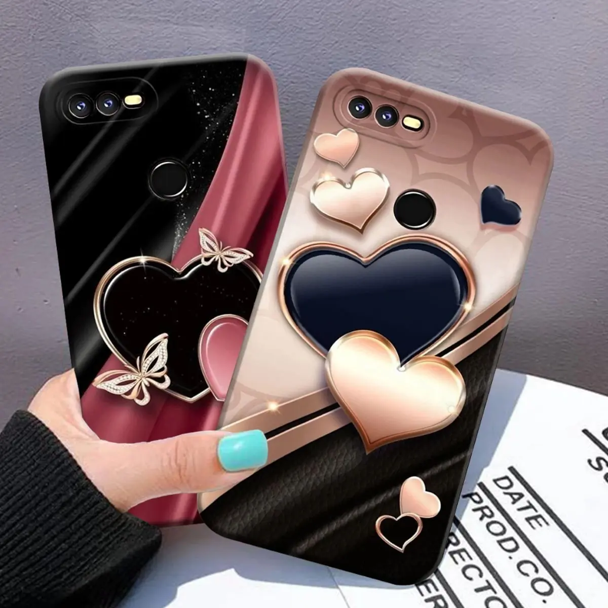 Case Opp0 A5s A12 A7 A11k F9 F9 Pro BenuAccessories Fashion Image Keren Handphone TPU Pelindung Hardcase